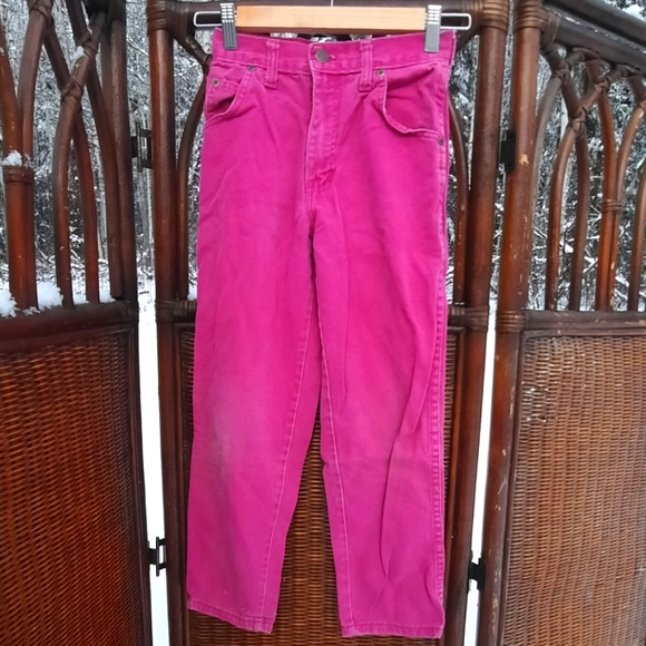 Other - Vintage 80s Girl pink Jean pants